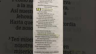 Salmos 123 1 al 4 plegaria para pedir misericordia 🙏 [upl. by Ecinev293]