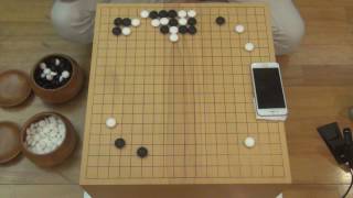 【Alphago VS Alphago 第一局】看神仙打架 找尋人生的意義 [upl. by Nirej]