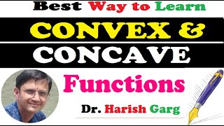 Convex and Concave Functions [upl. by Rheba]