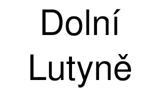 How to Pronounce Dolní Lutyně Czechia [upl. by Lyford591]