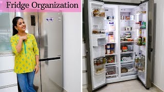 Fridge Organization Ideas  Tips To Organize Fridge [upl. by Irrahs]