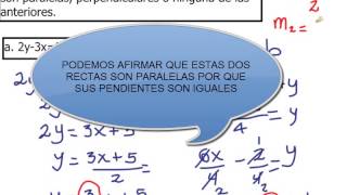 EJERCICIOS Y EJEMPLOS RECTAS PARALELAS Y PERPENDICULARES [upl. by Uriiah]