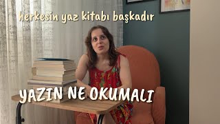 yaz için kitap önerileri [upl. by Ihana124]