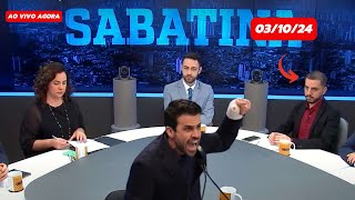 EXCLUSIVO SABATINA PABLO MARÇAL AO VIVO AGORA Entrevista COM PABLO MAÇAL [upl. by Airec577]