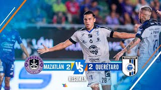 Resumen Mazatlán 22 Querétaro  Jornada 11  Liga BBVA MX Apertura 2024 [upl. by Yrelle]