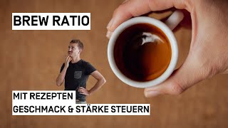 Espresso Brew Ratio Tipps zur Kaffee Zubereitung am Siebträger  Espresso Stärke und Geschmack [upl. by Bess]