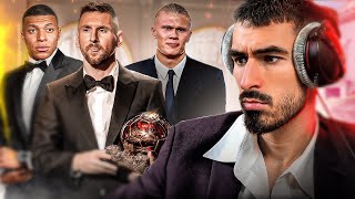 BALLON DOR 2023 REACTIONS [upl. by Russo]