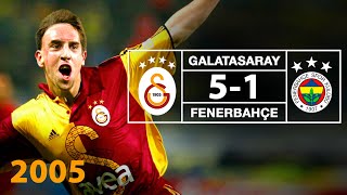 Nostalji Maçlar  Galatasaray 5  1 Fenerbahçe 20042005 Türkiye Kupası Finali 🏆 [upl. by Bendicty]