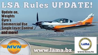 Light Sport Aircraft Proposed Rule Changes Update II Sept 2020 [upl. by Rosenblast]