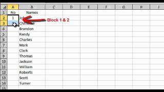 How to create sequential number in Excel FAST [upl. by Rimidalv]