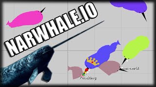 Jogando NARWHALEIO  Batalha de Baleias Golfinho com Chifre [upl. by Mello]