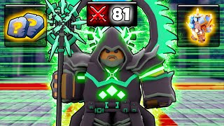 Eldric Kit  Runic Divide  Ares Favor  INVINCIBLE Roblox Bedwars [upl. by Attenwad]