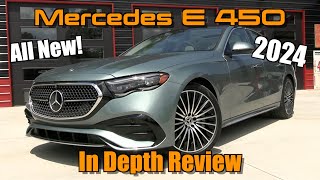 2024 MercedesBenz E450 4MATIC Start Up Test Drive amp In Depth Review [upl. by Einattirb71]