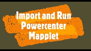 IICS  Import and Use Powercenter Mapplet in in Informatica Cloud  IDMC [upl. by Isolda344]