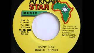 DAWEH KONGO  Rainy day  version 1993 African star [upl. by Lleraj]