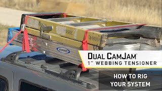 Dual CamJam 1quot Webbing Tensioner How To [upl. by Eisteb]