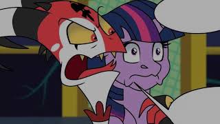 Blitzo Conoce My Little PonyFim【HELLUVA BOSS x MLPFIM】Cómicdub Español [upl. by Yenatirb]