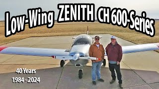 40 Years Zenith CH 600series light sport aircraft [upl. by Glennis]