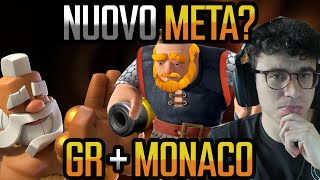 NUOVO MAZZO ROTTO GR  MONACO  CLASH ROYALE ITA [upl. by Ainehta]