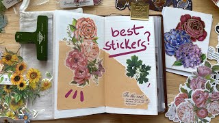 Best stickers from amazon scrapbook and journaling supplies [upl. by Engenia]