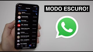 MODO ESCURO no WhatsApp Como Ativar Agora Mesmo [upl. by Adikram]