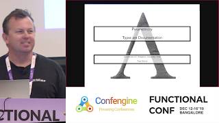 Parametricity Functional Programming Types by Tony Morris at FnConf18 [upl. by Calandria]