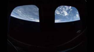 Earth view from spinning Space Shuttle HD [upl. by Ayahsey]