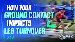 Sprinting Technique To Improve Your Top Speed How Your Ground Contact Impacts Leg Turnover [upl. by Ianahs475]