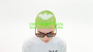 The Emporio Armani FW2223 Sustainable Sunglasses Collection [upl. by Norbie]