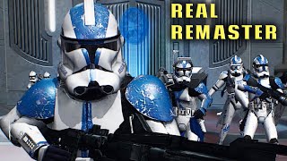 Star Wars Battlefront 2 2005 Remaster Mod  Clone Troopers vs Battle Droids  Realistic Graphics [upl. by Eignav]