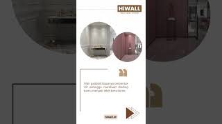 HiWALL Wall Panel System  Apa Itu Wall Padded [upl. by Adehsar]