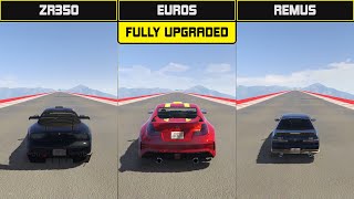 Annis Euros Vs Annis ZR350 Vs Annis Remus  Speed Test Drag Race  GTA 5 Online [upl. by Atul802]