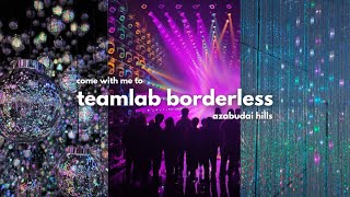 MUST VISIT teamLab Borderless Azabudai Hills Tokyo Japan [upl. by Zelle]