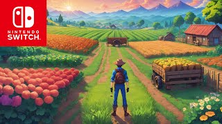 TOP 15 Best Farming Games On Nintendo Switch [upl. by Venu611]