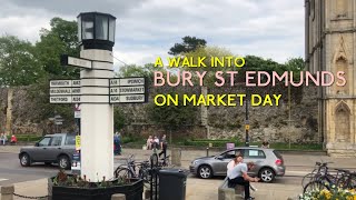 Market Day in Bury St Edmunds UK [upl. by Janina]