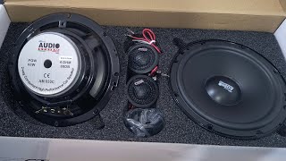 AUDIO SYSTEM AM650c 2way components speaker [upl. by Nath858]