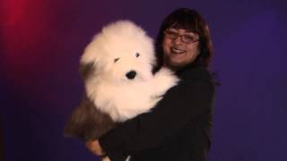 Folkmanis® Sheepdog Puppet Demo [upl. by Attenyl]