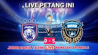 Highlight Jdt vs Kawasaki Frontale 40‼️Petang Ini [upl. by Valina242]