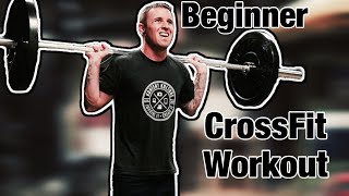 CrossFit Workout for Beginners  Day 1 [upl. by Jaylene212]