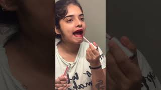 Oru lipstain try cheyaam… malayalam lipcombo lipstain ytshortsindia [upl. by Odell711]