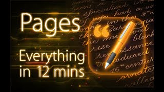 Pages  Tutorial for Beginners in 12 MINUTES  COMPLETE Guide [upl. by Nylra96]