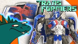 Optimus Prime Transformers The Last Knight Voyager Class Review [upl. by Dulcea]