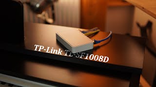 TPLink 8 Port Netzwerk Switch  Internet in jedem Raum  Deutsch 4k [upl. by Nohtanoj]