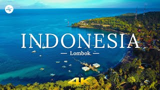 4K UHD Lombok INDONESIA🇮🇩 Ambient Drone Film  Dreamy Ambient Music for Relax [upl. by Longfellow]