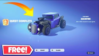 How To Get Free Backfire Car Fast fortnite gaming epicgames fortnitebr fortniteclips lofi [upl. by Noxin]