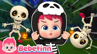 ☠️ Chumbala Cachumbala Bebefinn Skeleton DanceㅣEP142ㅣHalloween Songs for Kids [upl. by Retsevlis328]