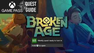 Broken Age Weekly Xbox Game Pass Quest Guide  Complete One Objective  60 Minutes as Vella or Shay [upl. by Gerri762]