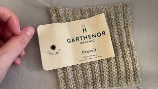 Swatch Video for the Hornbaek Cardigan Garthenor Preseli [upl. by Emmalee]