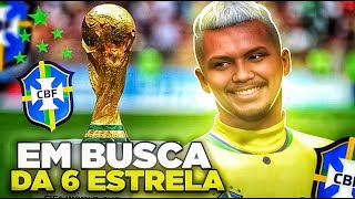 A COPA DO MUNDO COMPLETA no MODO CARREIRA JOGADOR do CADUH TREM no FIFA23 [upl. by Assir522]