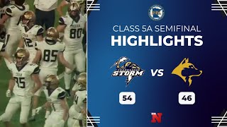 Chanhassen vs Andover Class 5A Semifinals [upl. by Folsom]